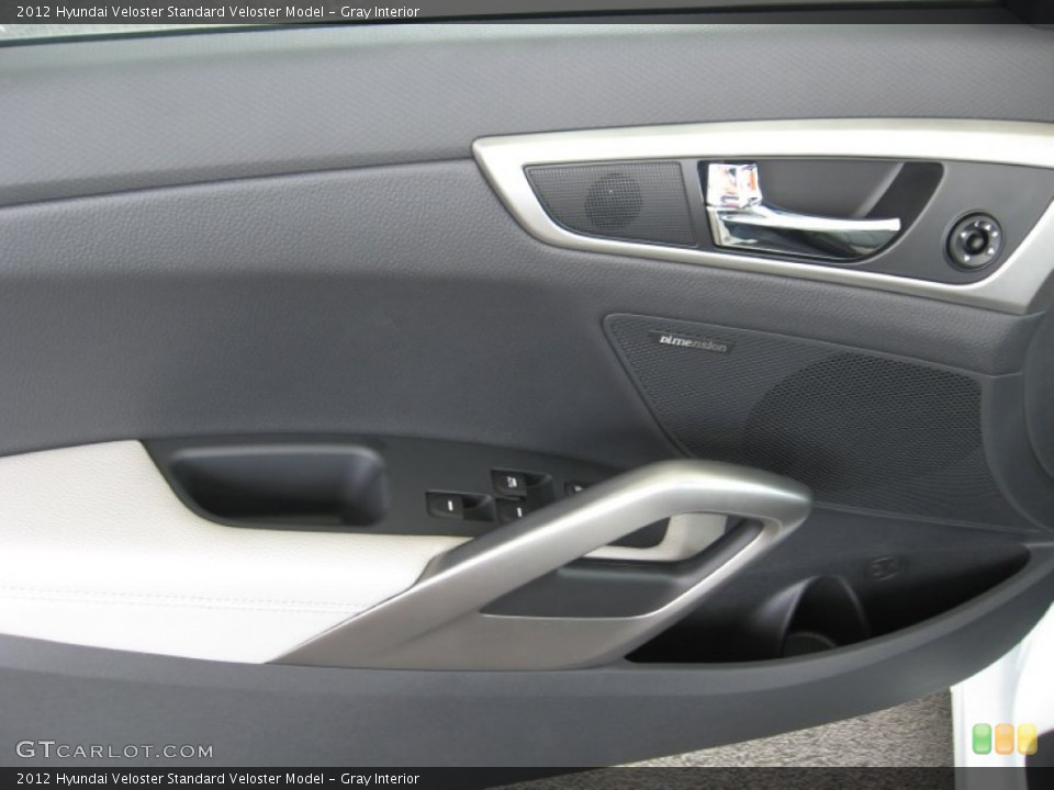 Gray Interior Door Panel for the 2012 Hyundai Veloster  #54829374