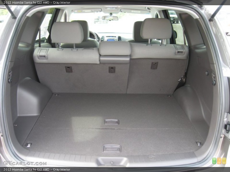Gray Interior Trunk for the 2012 Hyundai Santa Fe GLS AWD #54830077