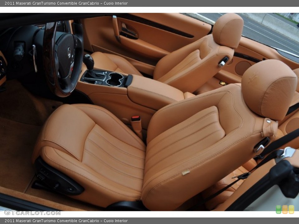 Cuoio Interior Photo for the 2011 Maserati GranTurismo Convertible GranCabrio #54831901