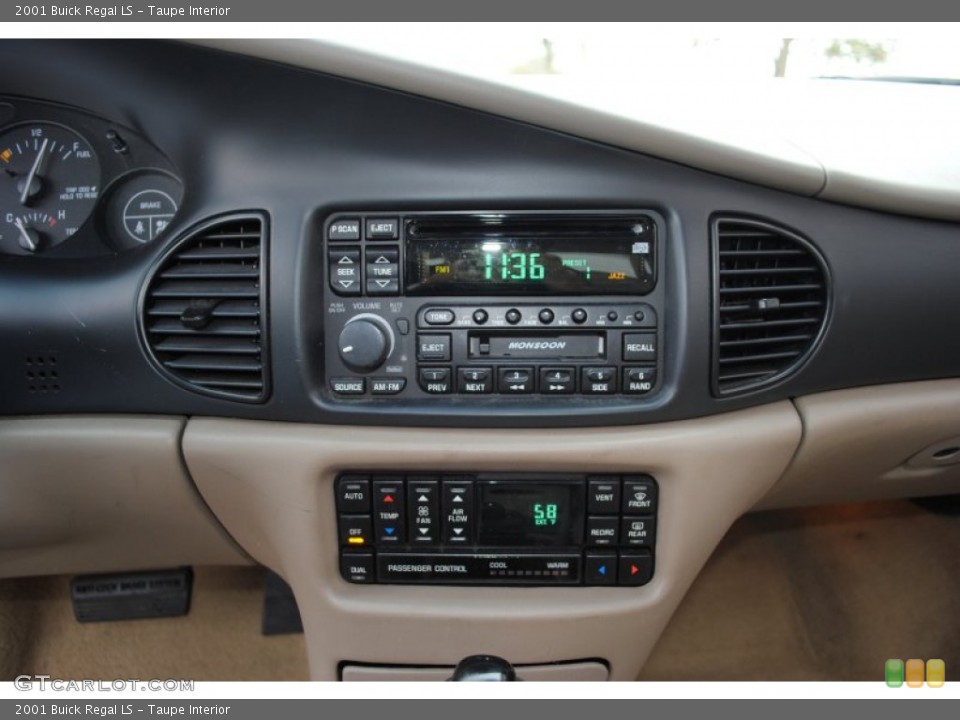 Taupe Interior Audio System for the 2001 Buick Regal LS #54832372