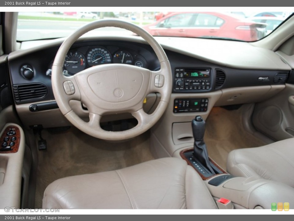 Taupe Interior Dashboard for the 2001 Buick Regal LS #54832387
