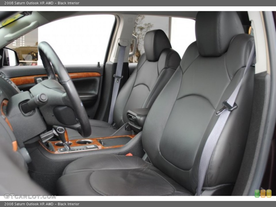 Black Interior Photo for the 2008 Saturn Outlook XR AWD #54832963
