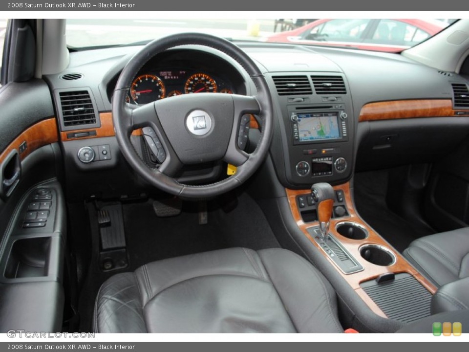 Black Interior Photo for the 2008 Saturn Outlook XR AWD #54832992
