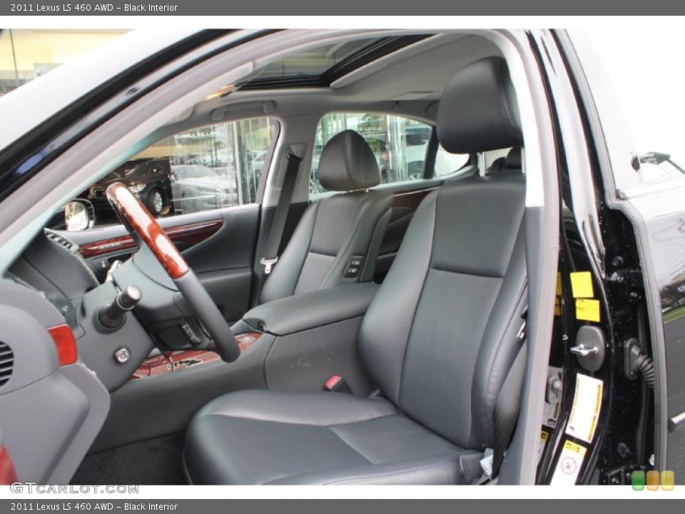 Black Interior Photo for the 2011 Lexus LS 460 AWD #54833401