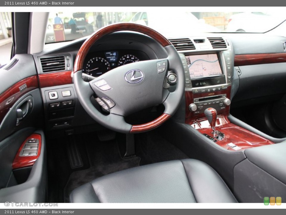 Black Interior Photo for the 2011 Lexus LS 460 AWD #54833421