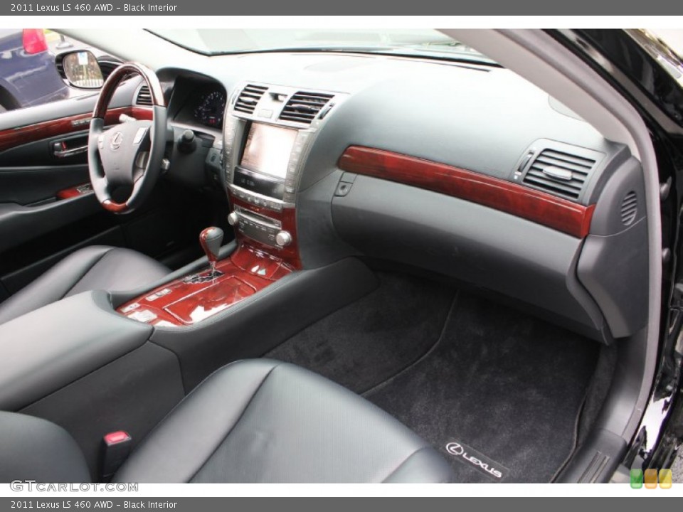 Black Interior Dashboard for the 2011 Lexus LS 460 AWD #54833429