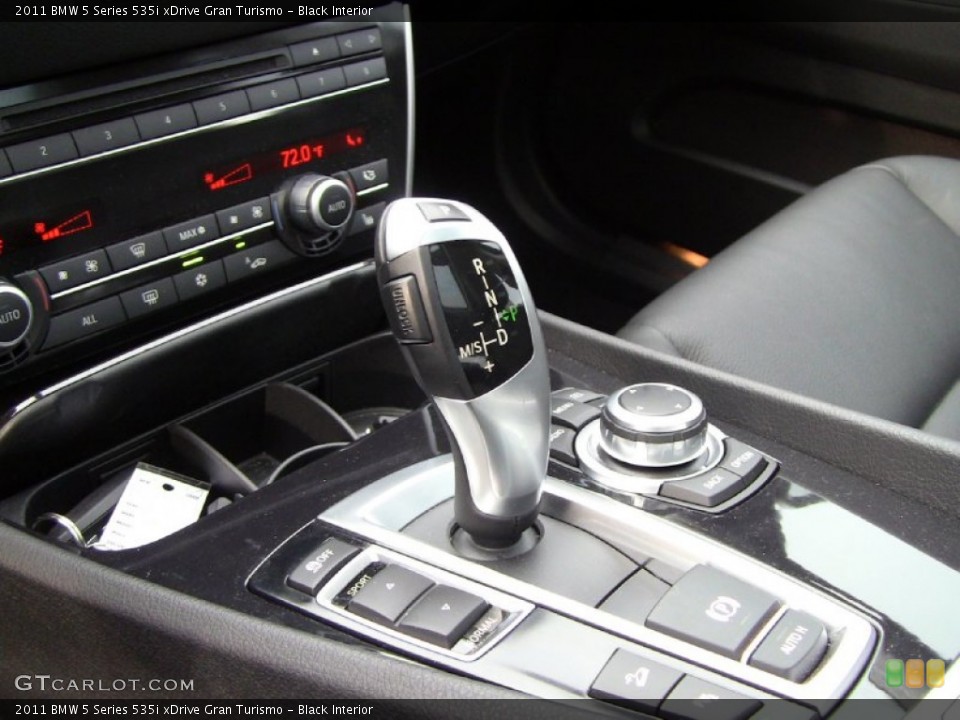 Black Interior Transmission for the 2011 BMW 5 Series 535i xDrive Gran Turismo #54834658