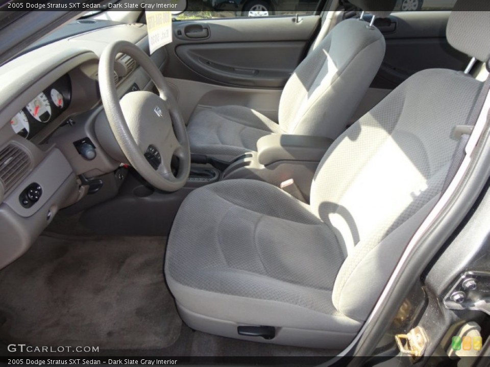 Dark Slate Gray Interior Photo for the 2005 Dodge Stratus SXT Sedan #54836260