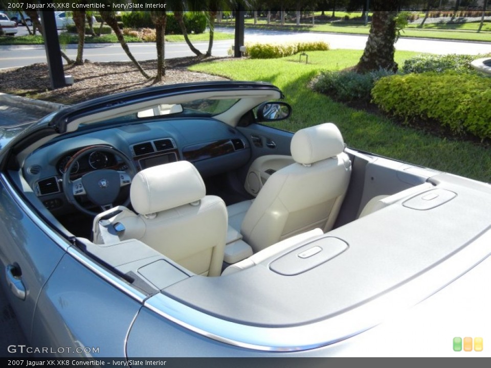 Ivory/Slate Interior Photo for the 2007 Jaguar XK XK8 Convertible #54836545