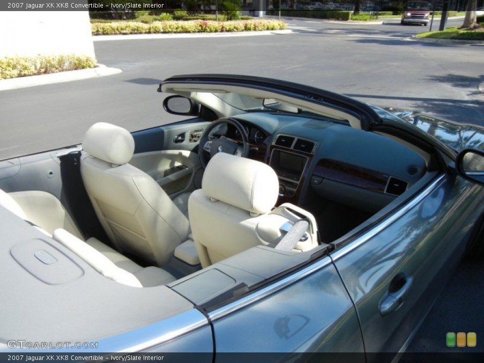 Ivory/Slate Interior Photo for the 2007 Jaguar XK XK8 Convertible #54836554