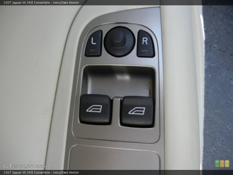 Ivory/Slate Interior Controls for the 2007 Jaguar XK XK8 Convertible #54836629