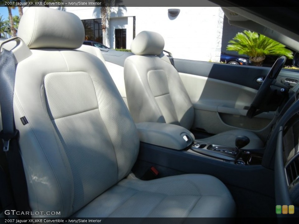 Ivory/Slate Interior Photo for the 2007 Jaguar XK XK8 Convertible #54836656