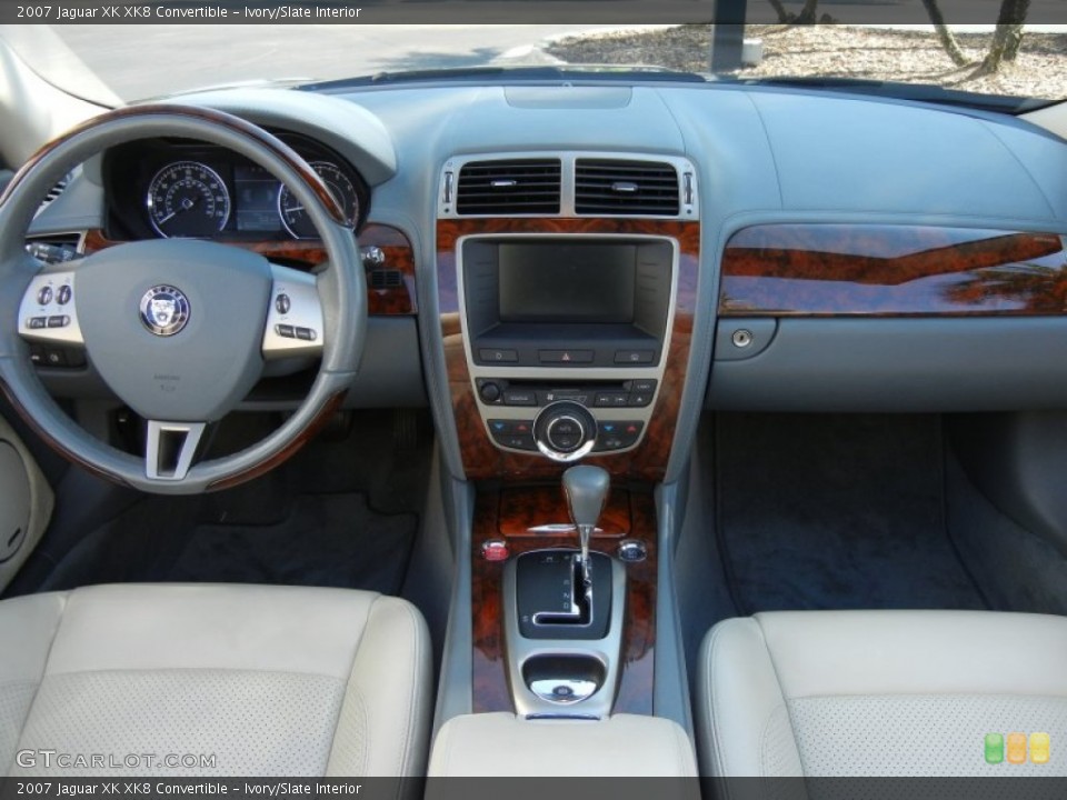 Ivory/Slate Interior Dashboard for the 2007 Jaguar XK XK8 Convertible #54836674