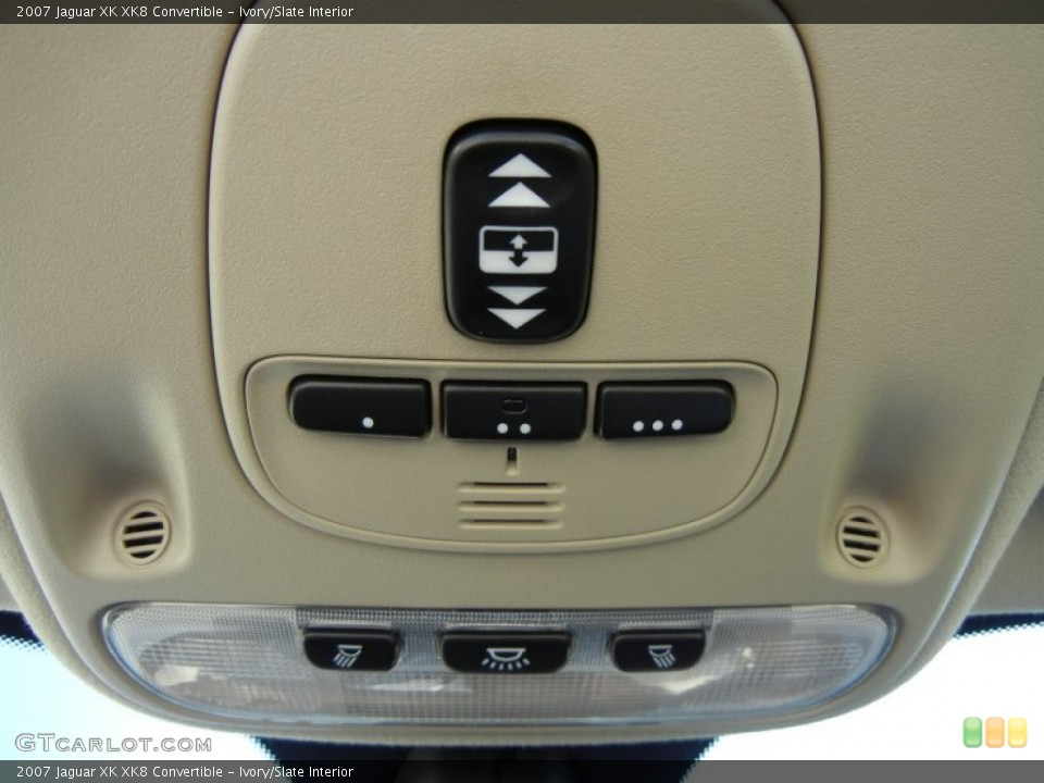 Ivory/Slate Interior Controls for the 2007 Jaguar XK XK8 Convertible #54836734