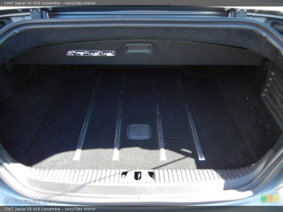 Ivory/Slate Interior Trunk for the 2007 Jaguar XK XK8 Convertible #54836755
