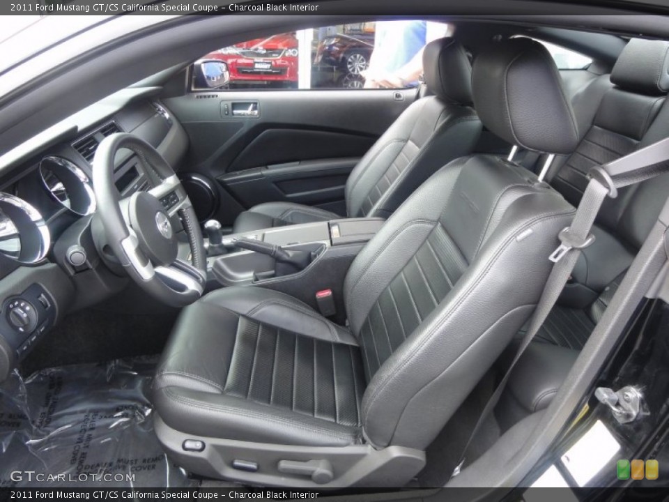 Charcoal Black Interior Photo for the 2011 Ford Mustang GT/CS California Special Coupe #54838858