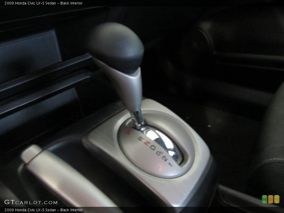 Black Interior Transmission for the 2009 Honda Civic LX-S Sedan #54838861