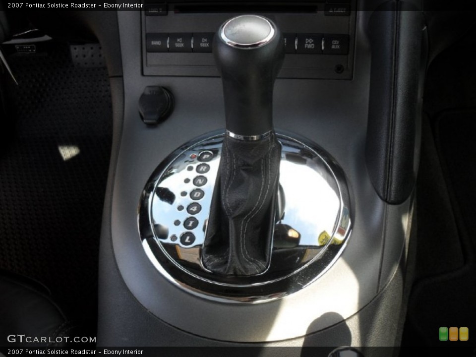 Ebony Interior Transmission for the 2007 Pontiac Solstice Roadster #54840553