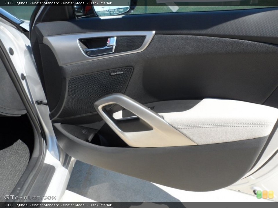 Black Interior Door Panel for the 2012 Hyundai Veloster  #54841354