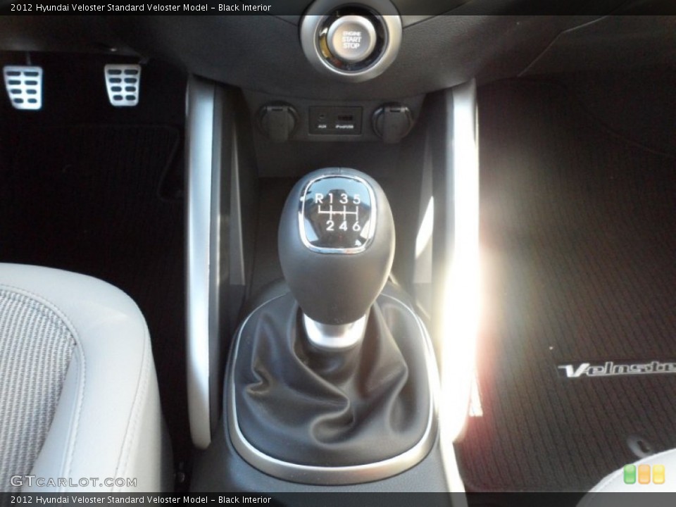 Black Interior Transmission for the 2012 Hyundai Veloster  #54841492