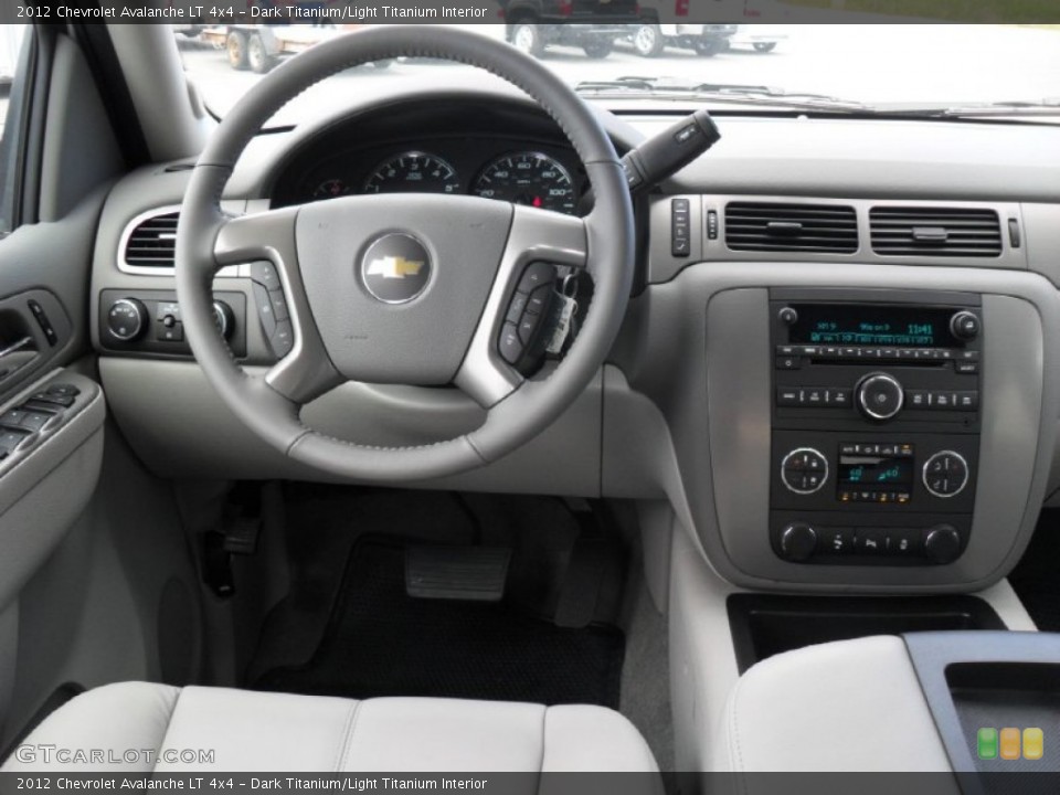 Dark Titanium/Light Titanium Interior Dashboard for the 2012 Chevrolet Avalanche LT 4x4 #54842053