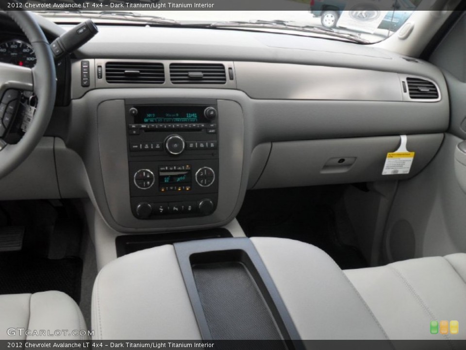 Dark Titanium/Light Titanium Interior Dashboard for the 2012 Chevrolet Avalanche LT 4x4 #54842062