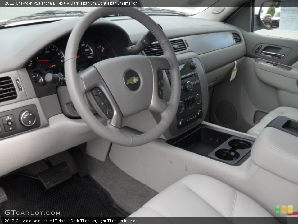 Dark Titanium/Light Titanium 2012 Chevrolet Avalanche Interiors