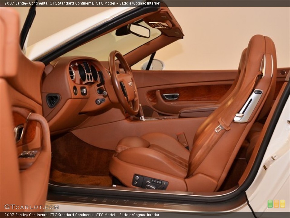 Saddle/Cognac Interior Photo for the 2007 Bentley Continental GTC  #54842260