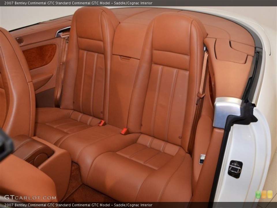 Saddle/Cognac Interior Photo for the 2007 Bentley Continental GTC  #54842279