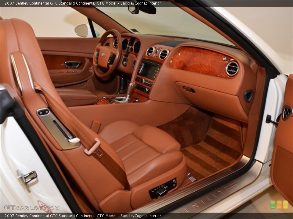 Saddle/Cognac Interior Photo for the 2007 Bentley Continental GTC  #54842288