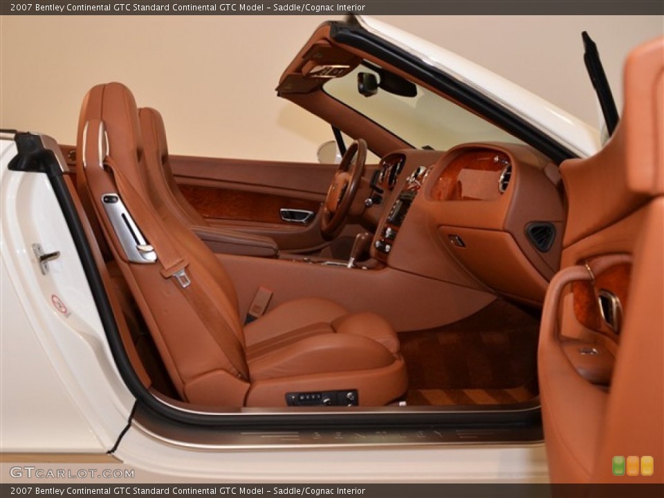 Saddle/Cognac Interior Photo for the 2007 Bentley Continental GTC  #54842296