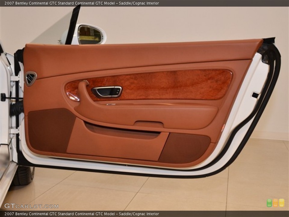 Saddle/Cognac Interior Door Panel for the 2007 Bentley Continental GTC  #54842314