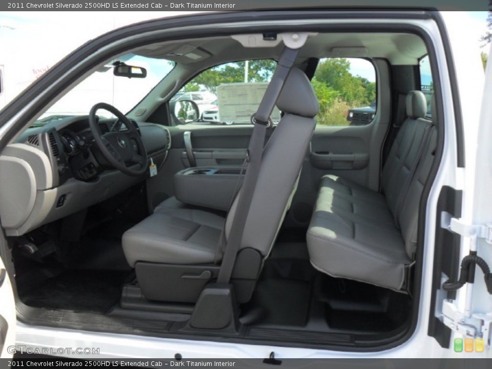 Dark Titanium Interior Photo for the 2011 Chevrolet Silverado 2500HD LS Extended Cab #54842437