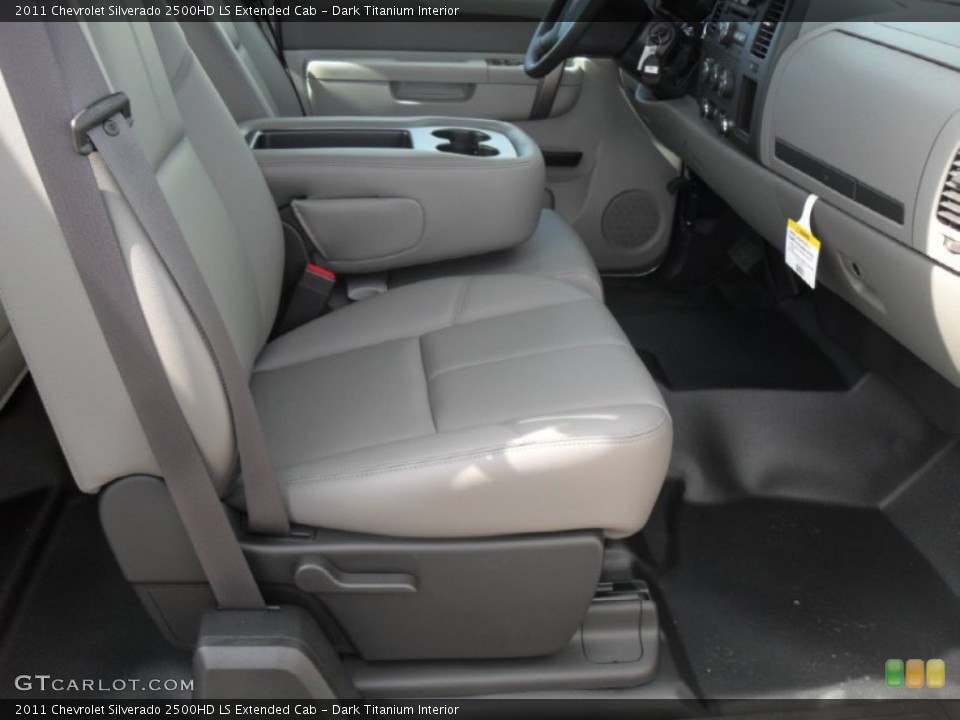 Dark Titanium Interior Photo for the 2011 Chevrolet Silverado 2500HD LS Extended Cab #54842473
