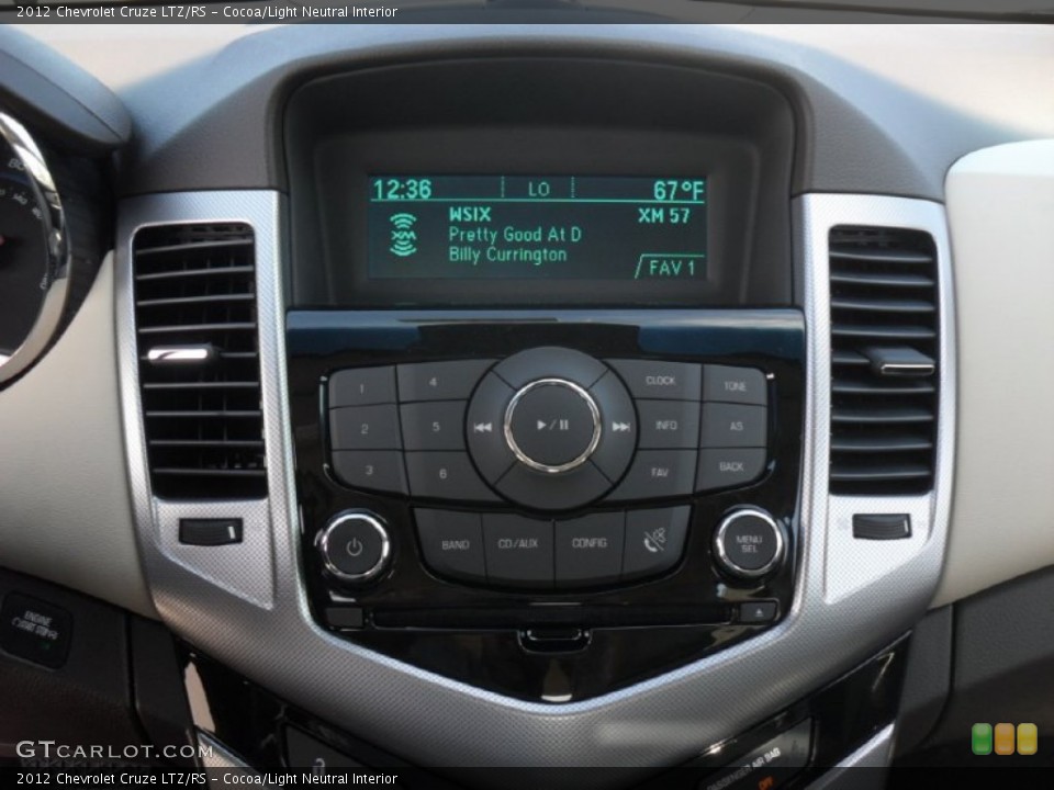 Cocoa/Light Neutral Interior Controls for the 2012 Chevrolet Cruze LTZ/RS #54842737