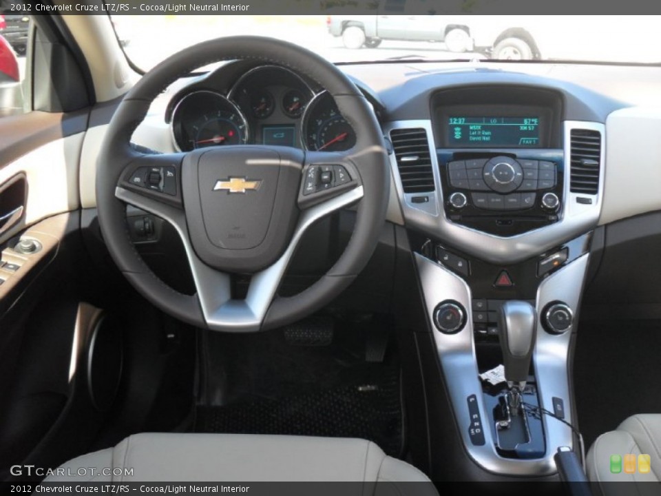Cocoa/Light Neutral Interior Dashboard for the 2012 Chevrolet Cruze LTZ/RS #54842755