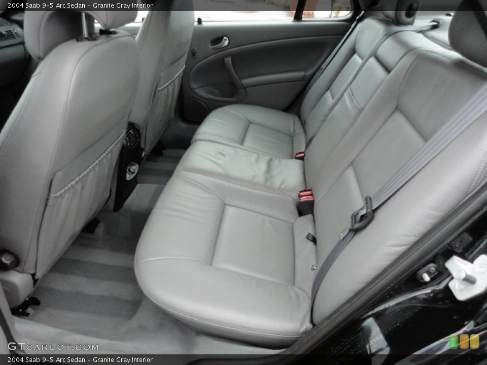 Granite Gray Interior Photo for the 2004 Saab 9-5 Arc Sedan #54848113