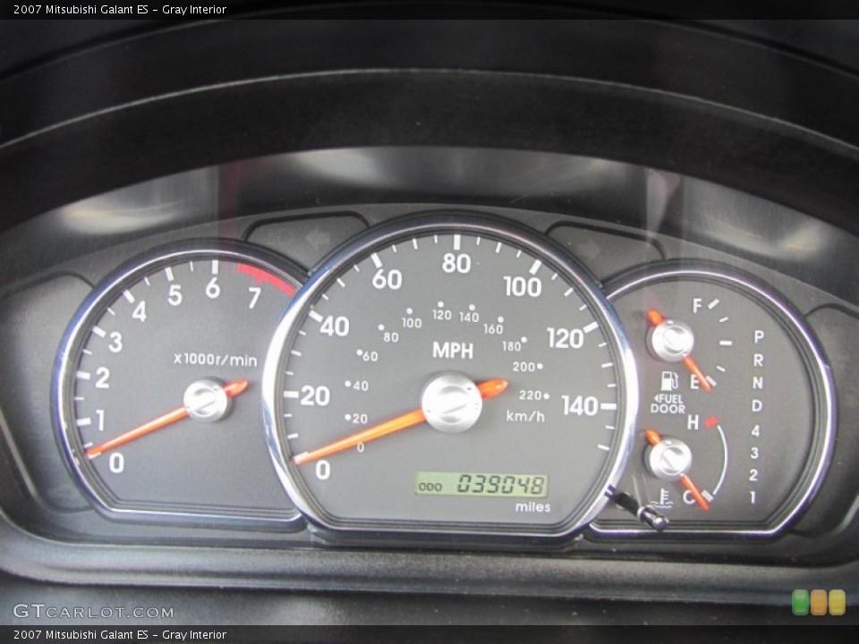 Gray Interior Gauges for the 2007 Mitsubishi Galant ES #54848537