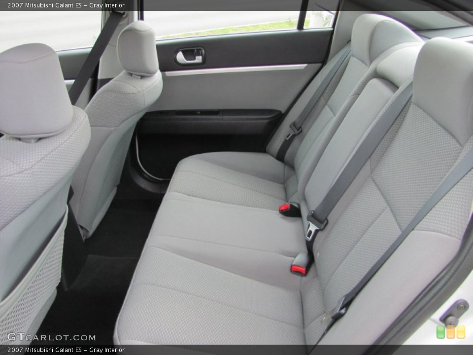 Gray Interior Photo for the 2007 Mitsubishi Galant ES #54848555