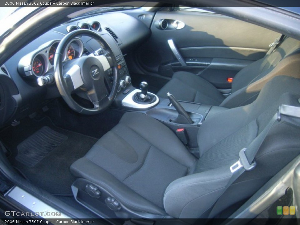 Carbon Black Interior Photo for the 2006 Nissan 350Z Coupe #54853987