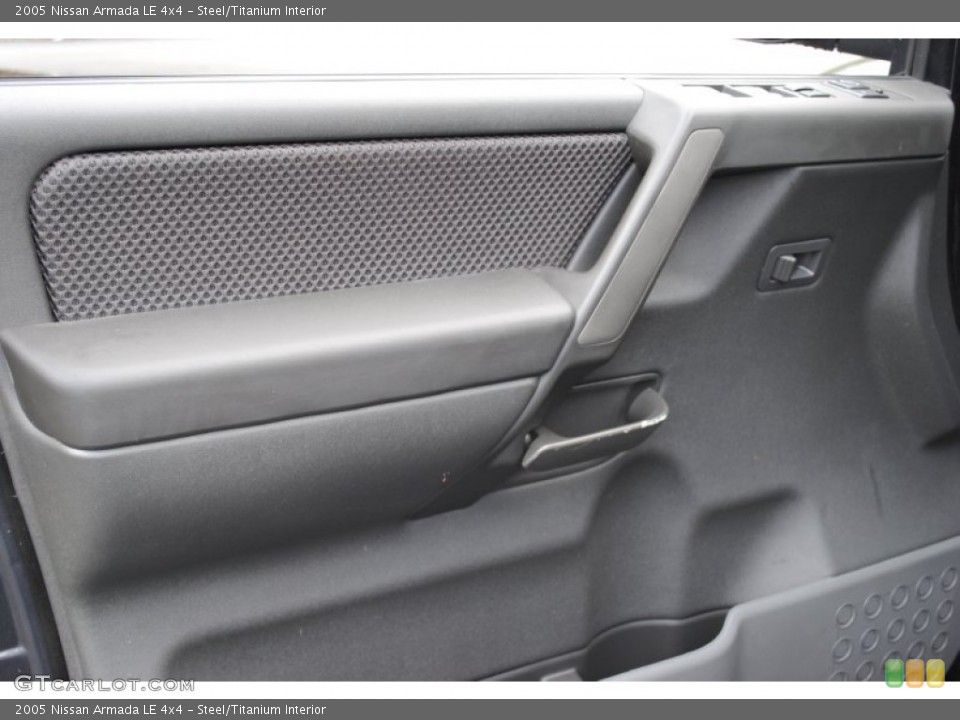 Steel/Titanium Interior Door Panel for the 2005 Nissan Armada LE 4x4 #54854118