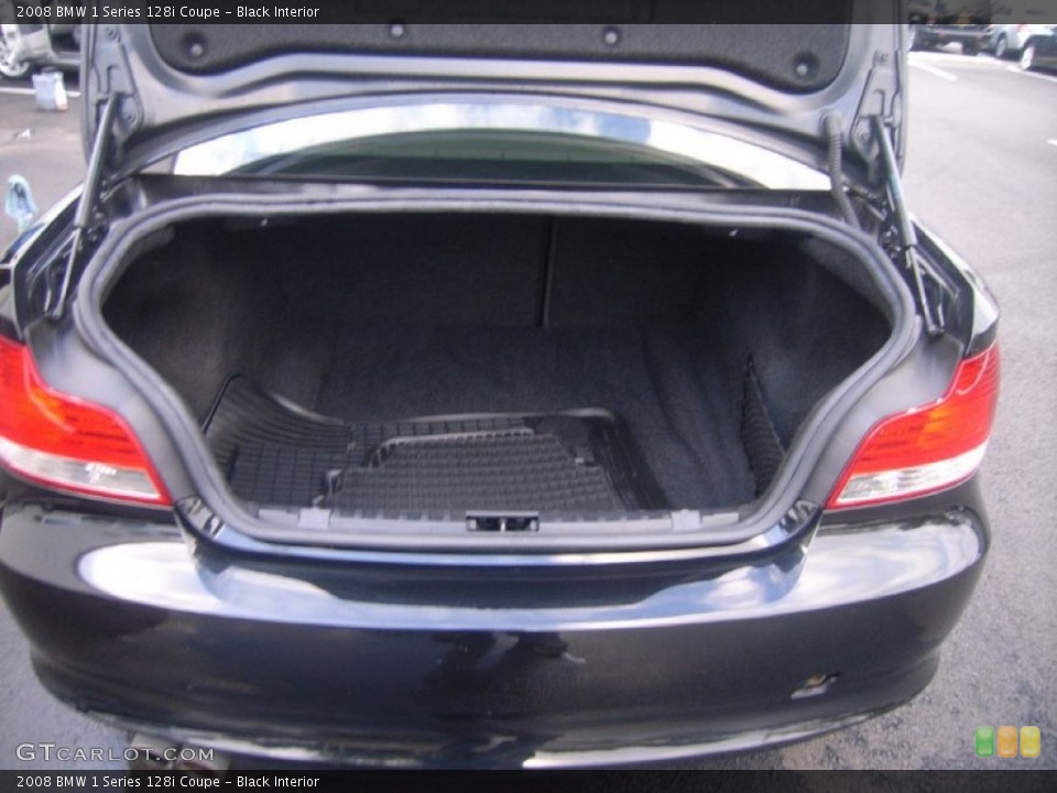 Black Interior Trunk for the 2008 BMW 1 Series 128i Coupe #54854440
