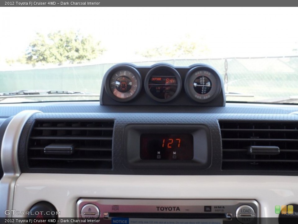 Dark Charcoal Interior Gauges for the 2012 Toyota FJ Cruiser 4WD #54855964
