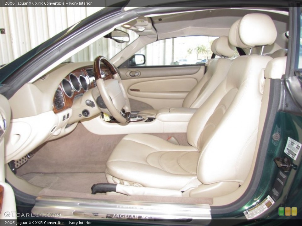 Ivory Interior Photo for the 2006 Jaguar XK XKR Convertible #54856648