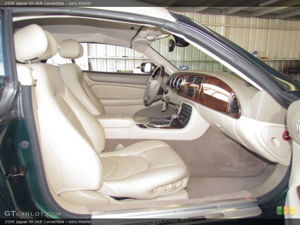 Ivory Interior Photo for the 2006 Jaguar XK XKR Convertible #54856657