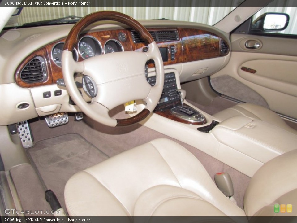 Ivory Interior Photo for the 2006 Jaguar XK XKR Convertible #54856693