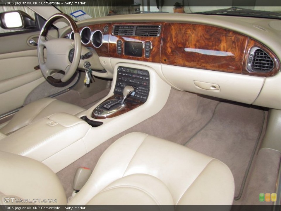 Ivory Interior Photo for the 2006 Jaguar XK XKR Convertible #54856741