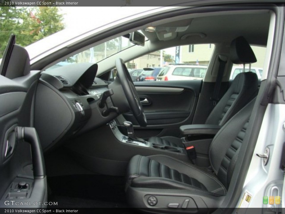 Black Interior Photo for the 2010 Volkswagen CC Sport #54858262