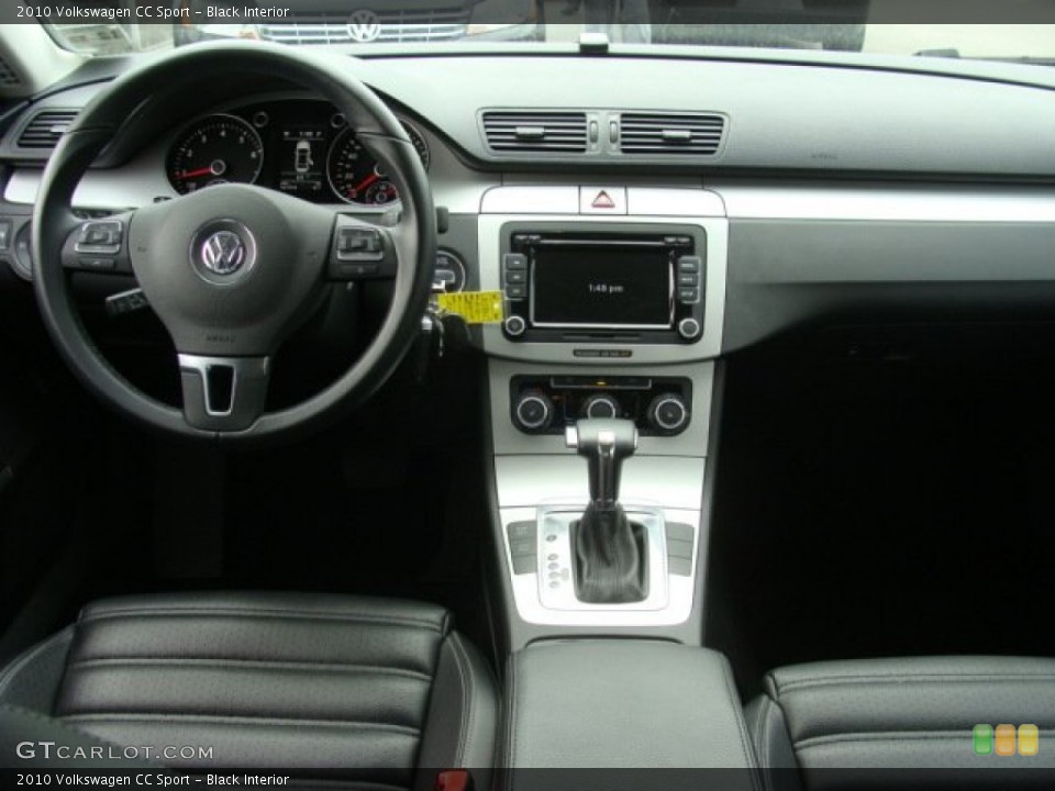 Black Interior Dashboard for the 2010 Volkswagen CC Sport #54858280