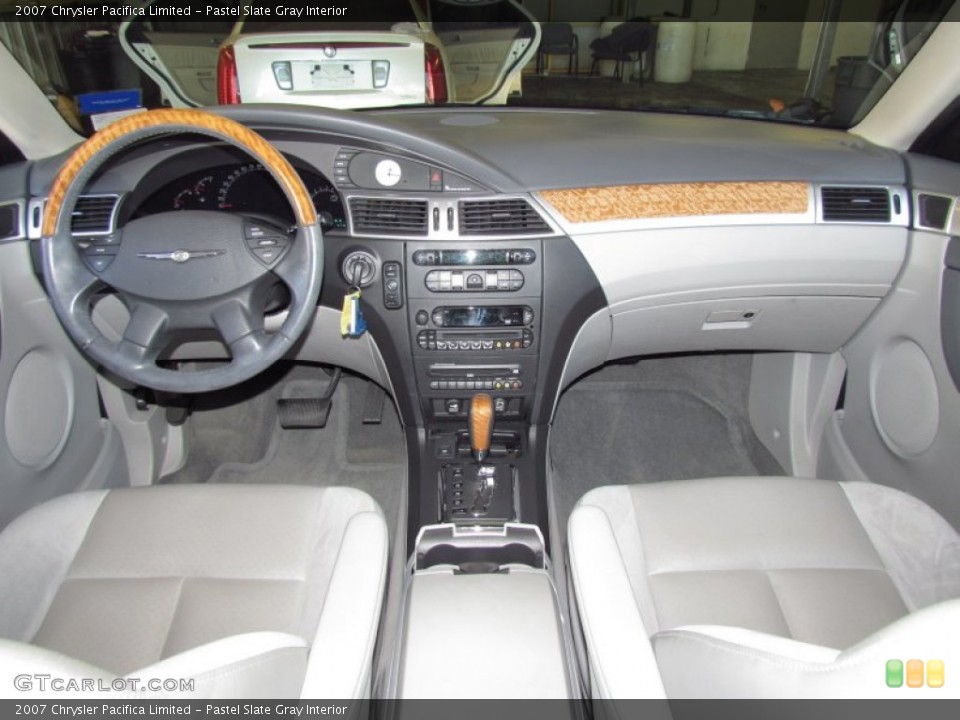 Pastel Slate Gray Interior Dashboard for the 2007 Chrysler Pacifica Limited #54858991